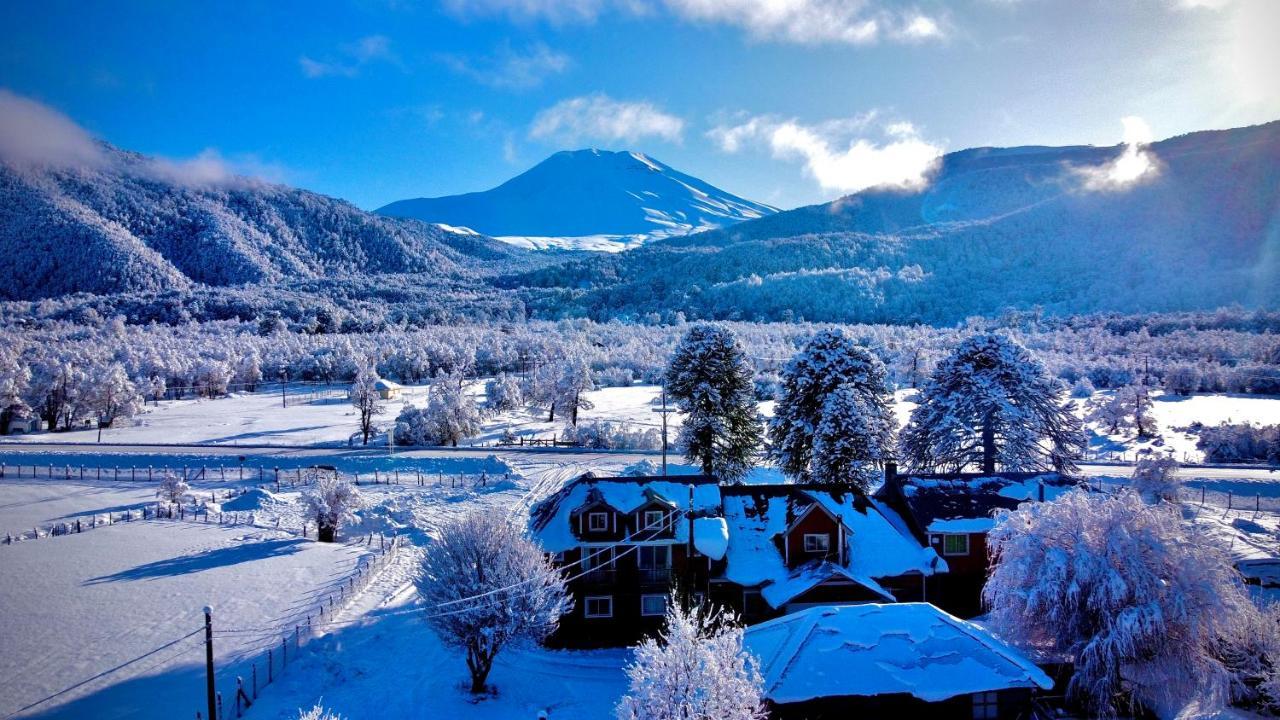 Hostal Piedra Santa Malalcahuello Zewnętrze zdjęcie